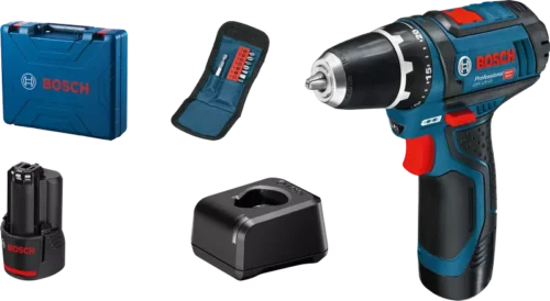 Akutrell Bosch GSR 12V-15 (2x2.0Ah