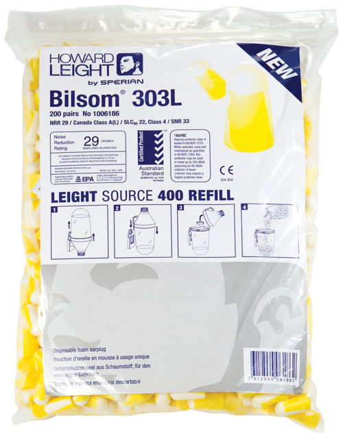 Bilsom 303L kõrvatropiautomaadi täidis 200pr/pk | Kaitsevahendid>Kuulmiskaitsed | Honeywell | Trollo.ee | Üle 10 000 toote