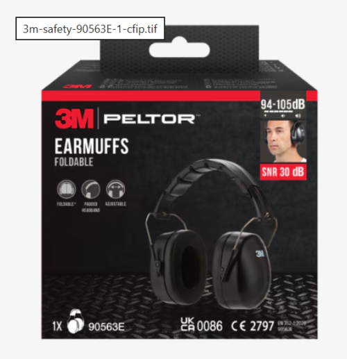 Earmuffs Foldable Headband 90563E