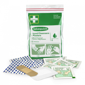 Haavapuhastuskomplekt plaastritega