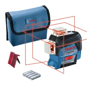 Joonlaser Bosch GLL 3-80 C (patarei AA) | Mõõteriistad>Laserid ja niveliirid>Pöördlaserid | Bosch | Trollo.ee | Üle 10 000 toote