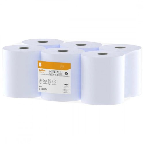 Kätepaber rullis Satino HiCycle/2 kihti/6x150 m/sinine/CF1