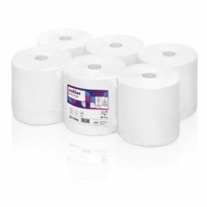 Kätepaber rullis Satino HiLine/2 kihti/ 6 x 150 m/ valge/ CF1