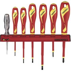 Kruvitsakomplekt 1000 V Teng Tools WRMDV07N | Käsitööriistad>Kruvikeerajad>Kruvikeerajate komplektid | Teng Tools | Trollo.ee | Üle 10 000 toote