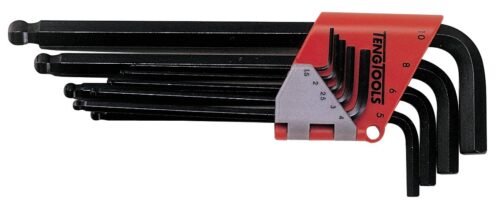 Kuuskantvõtmed komplektis Teng Tools 1479 / 1479AF HEX KEY SET BALL 9PCS - MM | Käsitööriistad>Torx -ja kuuskantvõtmed | Teng Tools | Trollo.ee | Üle 10 000 toote