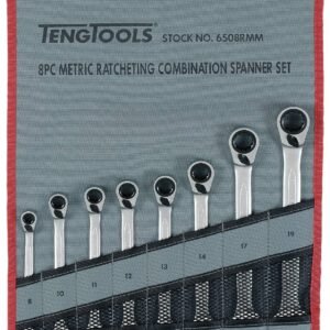 Lehtsilmusnarrevõti Teng Tools 6508RMM | Käsitööriistad>Mutrivõtmed>Lehtsilmusnarred | Teng Tools | Trollo.ee | Üle 10 000 toote