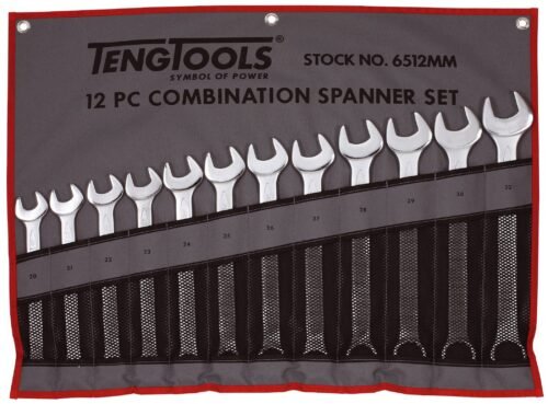 Lehtsilmusvõtmed komplektis Teng Tools 6507JMM / 6509AF COMB. SPANNER SET MM - 7PCS | Käsitööriistad>Mutrivõtmed>Lehtvõtmed | Teng Tools | Trollo.ee | Üle 10 000 toote