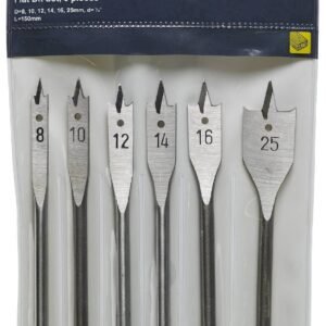 Liblikpuurikompl 8-25MM /150MM 1/4 toll/6K-6tk | Tarvikud>Puurid>Puuride komplektid | Luna Tools | Trollo.ee | Üle 10 000 toote