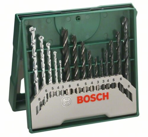 Mini 15-osaline puuride komplekt | Tarvikud>Puurid>Puuride komplektid | Bosch | Trollo.ee | Üle 10 000 toote
