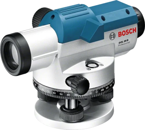 Optiline niveliir Bosch GOL 26 D + statiiv BT 150 + mõõtelatt GR500 | Mõõteriistad>Laserid ja niveliirid>Niveliirid | Bosch | Trollo.ee | Üle 10 000 toote