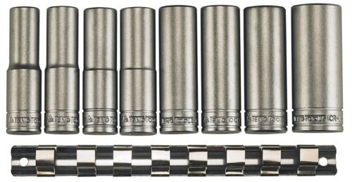 Padrunid komplektis. 1/2" nelikantkinnitusega. Teng Tools M1208-6 | Käsitööriistad>Padrunid>Padrunite komplektid | Teng Tools | Trollo.ee | Üle 10 000 toote