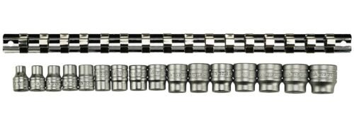 Padrunikomplekt. 3/8" nelikantkinnitusega. Teng Tools M3816 SOCKET SET 3/8 7-22MM 17PCS | Käsitööriistad>Padrunid>Padrunite komplektid | Teng Tools | Trollo.ee | Üle 10 000 toote