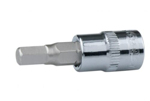 Padrunotsak 1/4`` CHROME sisekuuskant 3mm