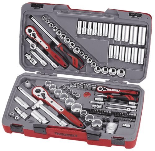 Padrunvõtmekomplekt. 1/4'' ja 1/2'' nelikantkinnitusega. Teng Tools TM111 | Käsitööriistad>Padrunid>Padrunite komplektid | Teng Tools | Trollo.ee | Üle 10 000 toote