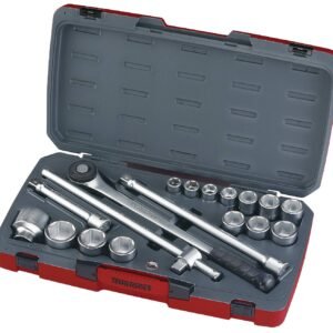 Padrunvõtmekomplekt. 3/4" nelikantkinnitusega. Teng Tools T3418-6 | Käsitööriistad>Padrunid>Padrunite komplektid | Teng Tools | Trollo.ee | Üle 10 000 toote