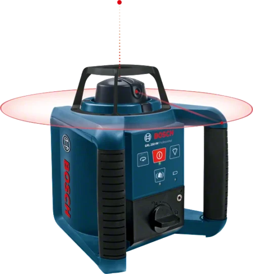 Pöördlaser Bosch  GRL 400 H + pult | Mõõteriistad>Laserid ja niveliirid>Pöördlaserid | Bosch | Trollo.ee | Üle 10 000 toote