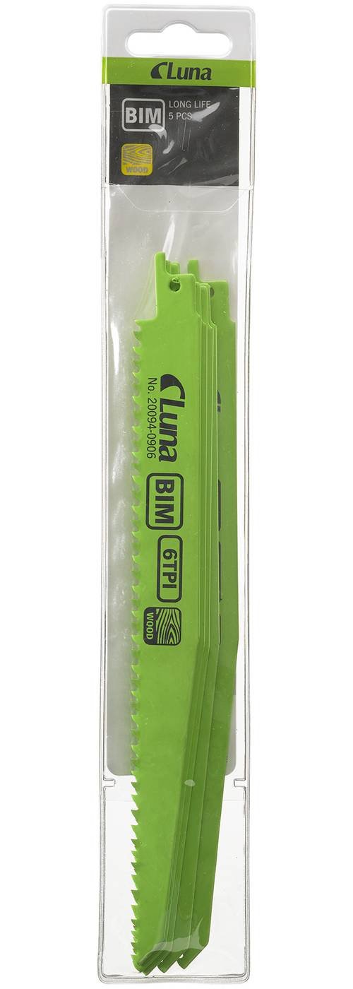 Tiigersaelehed 6T Bimetallist Puidule ja metallile | Tarvikud>Otssae terad | Luna Tools | Trollo.ee | Üle 10 000 toote