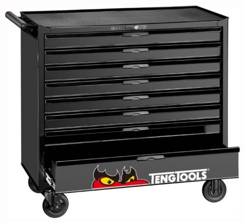 Tööriistakäru must 8 sahtliga Teng Tools | Käsitööriistad>Tööriistakastid ja kärud | Teng Tools | Trollo.ee | Üle 10 000 toote