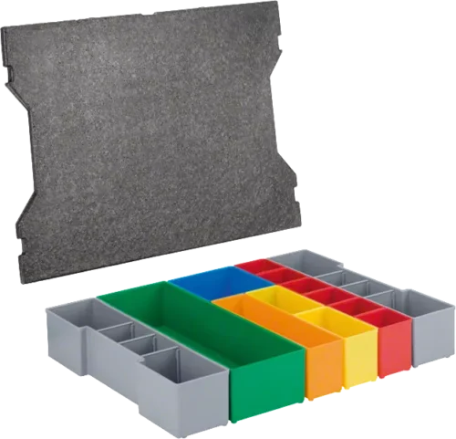 Tööriistakasti sisu Bosch L-Boxx 102-le