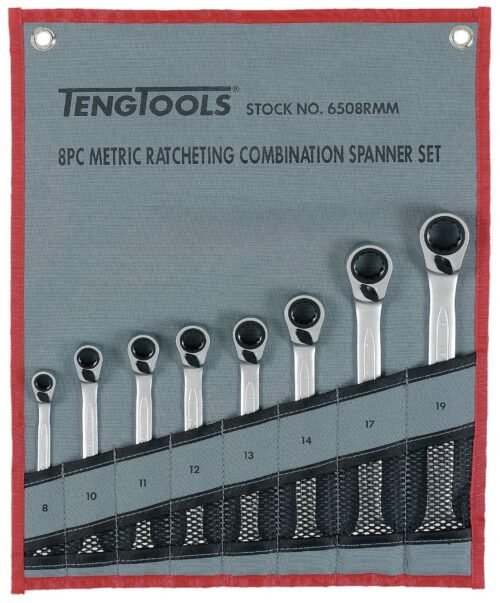 lehtsilmusnarrede komplekt Teng Tools 6508RMM | Käsitööriistad>Mutrivõtmed>Lehtsilmusnarred | Teng Tools | Trollo.ee | Üle 10 000 toote