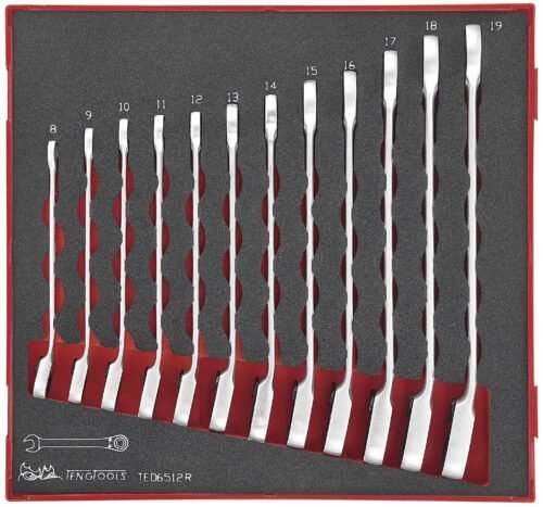 lehtsilmusnarrevõtmete kmpl. Teng Tools TED6512R | Käsitööriistad>Mutrivõtmed>Lehtsilmusnarred | Teng Tools | Trollo.ee | Üle 10 000 toote