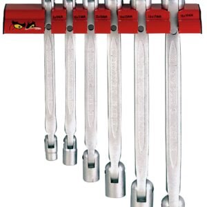 liigendvõtmekompl.seinahoidikuga WRDF06 | Käsitööriistad>Mutrivõtmed>Lehtvõtmed | Teng Tools | Trollo.ee | Üle 10 000 toote