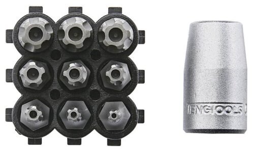 otsakupadrun 1/4 ja 9 TPXP-otsakut Teng Tools | Käsitööriistad>Kruvikeerajad>Otsakute komplektid | Teng Tools | Trollo.ee | Üle 10 000 toote