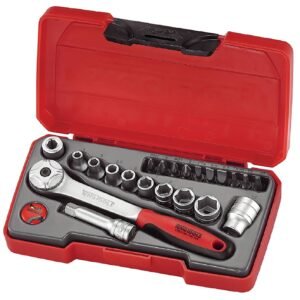padrunvõtmete komplekt 22osaline 1/4″ TengTools T1422 | Käsitööriistad>Padrunid>Padrunite komplektid | Teng Tools | Trollo.ee | Üle 10 000 toote