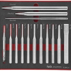 tornide ja meislite komplekt TEDPC14 TengTools | Käsitööriistad>Meislid ja tornid | Teng Tools | Trollo.ee | Üle 10 000 toote