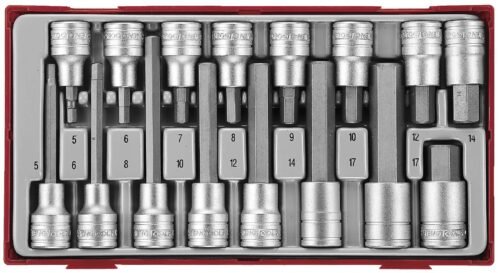 1/2″ sisekuuskantpadrunite komplekt TTHEX16 | Käsitööriistad>Padrunid>Padrunite komplektid | Teng Tools | Trollo.ee | Üle 10 000 toote