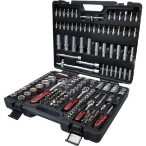 1/4+3/8+1/2'' padrunvõtmete komplekt 179pcs
