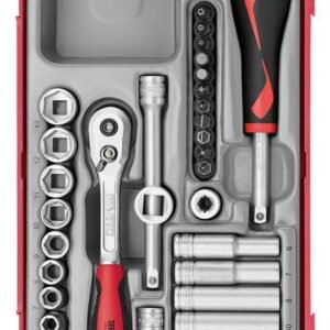 1/4″ padrunvõtmete komplekt TengTools TT1435 | Käsitööriistad>Padrunid>Padrunite komplektid | Teng Tools | Trollo.ee | Üle 10 000 toote