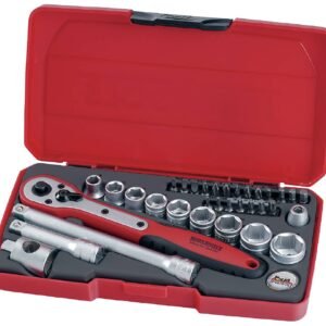 3/8″ padrunvõtmete komplekt T3834 | Käsitööriistad>Padrunid>Padrunite komplektid | Teng Tools | Trollo.ee | Üle 10 000 toote