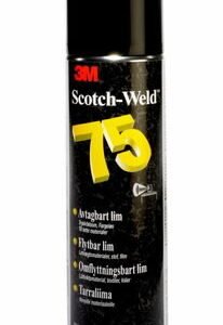Aerosoolliim Repositionable 75 500ml