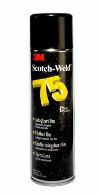 Aerosoolliim Repositionable 75 500ml