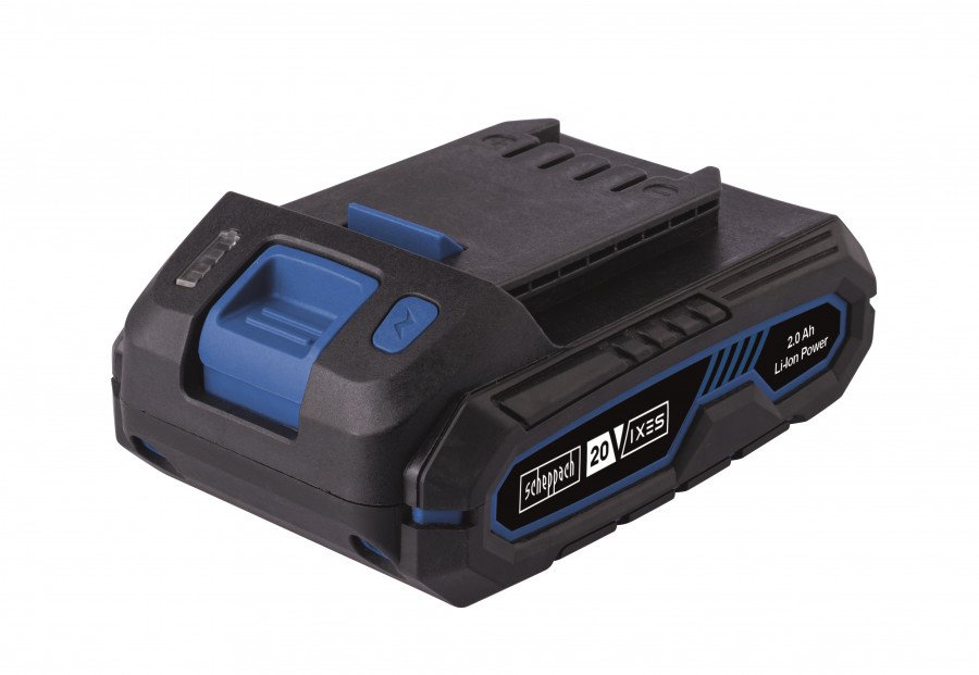 Aku SBP2.0, 20 V / 2,0 Ah, Li-ioon, Scheppach