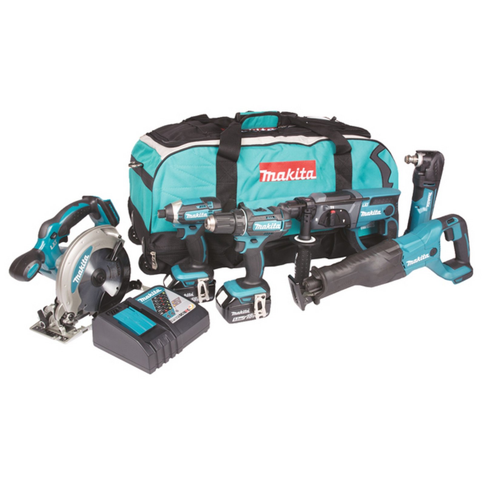 Akutööriistade komplekt Combokit DLX6038T 3x5,0Ah + kiirlaadija