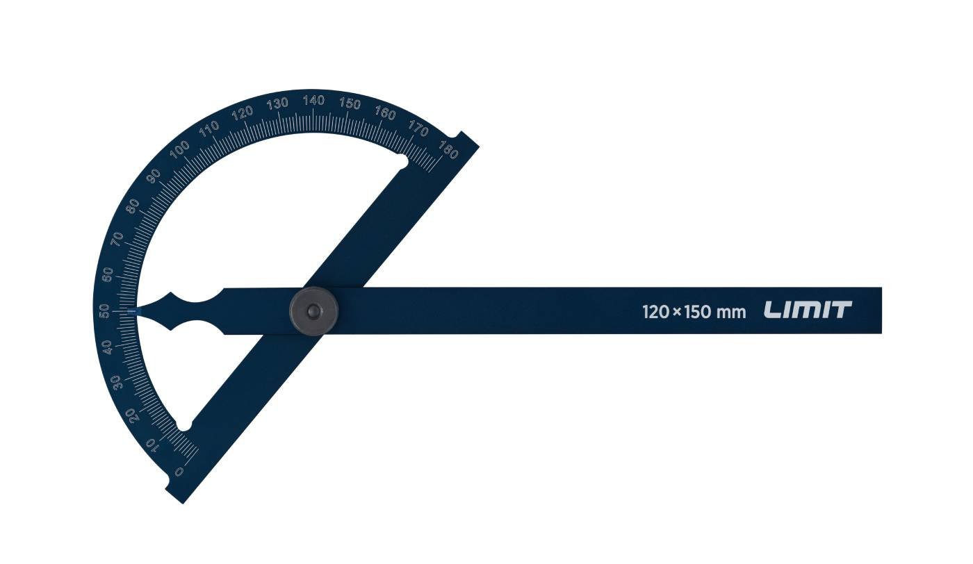 Alumiiniumist nurgamõõtja Limit PRD 80 120 150 200 ALUMINUM PROTRACTOR - 200X300MM