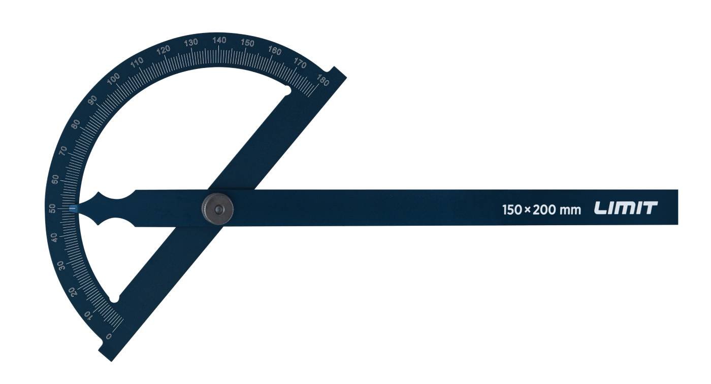 Alumiiniumist nurgamõõtja Limit PRD 80 120 150 200 ALUMINUM PROTRACTOR - 200X300MM