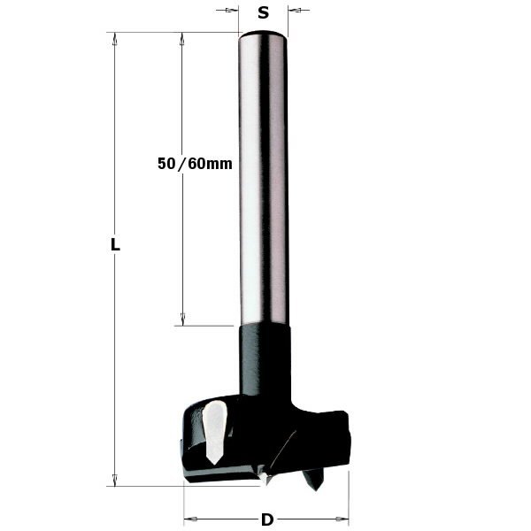 Augupuur HM D=20x90 S=10x60 RH, CMT