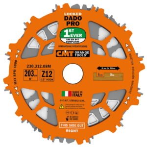 Dado Pro komplekt 203x6-20/30mm Z12 a-12neg ß FTG+ATB