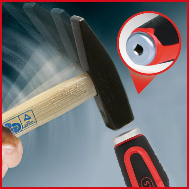 ERGOTORQUEmax löökkruvikeerajate komplekt 13-osaline, KS Tools