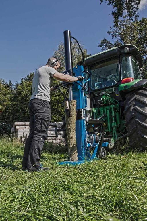 Hüdrauliline vertikaalne puulõhkuja HL3000GM, 30 t (el+PTO), Scheppach