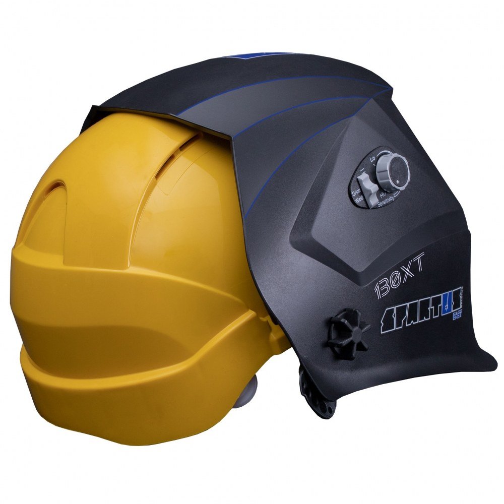 Isetumenev keevitusmask Spartus Easy130XT kiivriga, True color