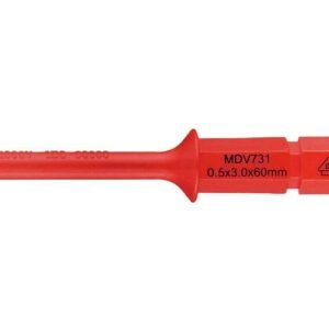 Isoleeritud kruvitsavardad Teng Tools MDV731-MDV772 SCREWDRIVER BLADE 3MM FLAT - 19014/150MM CALIBRATED | Käsitööriistad>Kruvikeerajad>Kruvitsad | Teng Tools | Trollo.ee | Üle 10 000 toote
