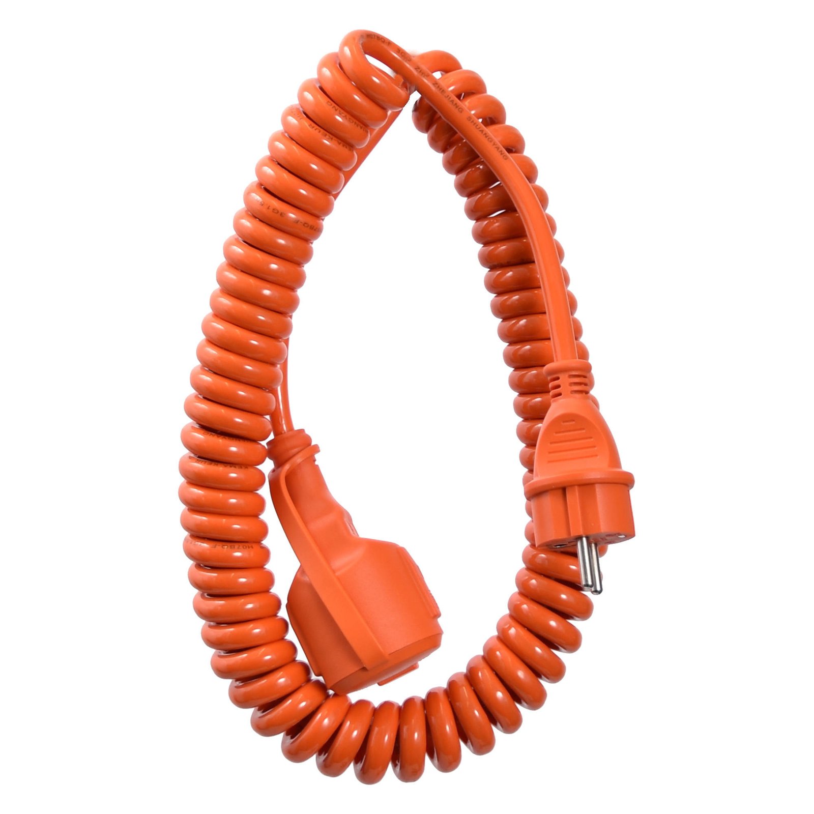 Jätkukaabel spiraal 1,5-5m 3x1,5 230V/16A IP44 HQ7BQ-F3G1.5