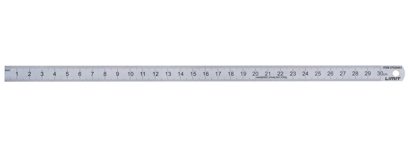 Joonlaud 1000 x 18 x 0,5mm roostevabaterasest limit
