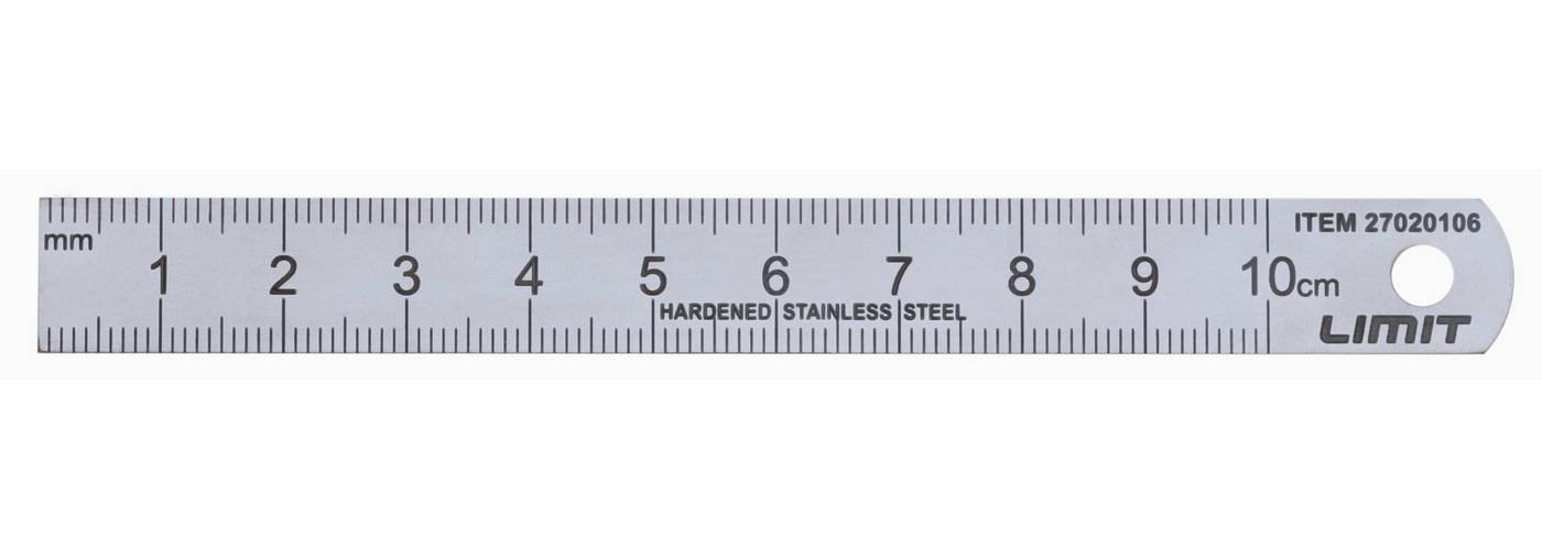 Joonlaud 1000 x 18 x 0,5mm roostevabaterasest limit