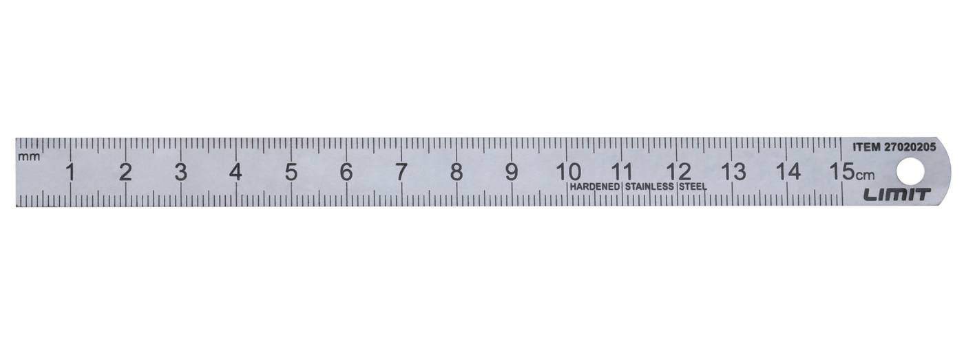 Joonlaud 1000 x 18 x 0,5mm roostevabaterasest limit