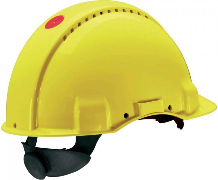 Kaitsekiiver Uvicator, nupust reguleeritav, kollane G3000NUV G3000NUV-GU, 3M